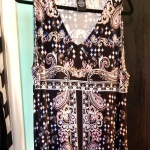 Premise sleeveless casual dress